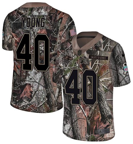 Nike Ravens #40 Kenny Young Camo Men's Stitched NFL Limited Rush Realtree Jersey Nike Ravens #40 Kenny Young Camo Men's Stitched NFL Limited Rush Realtree Jersey