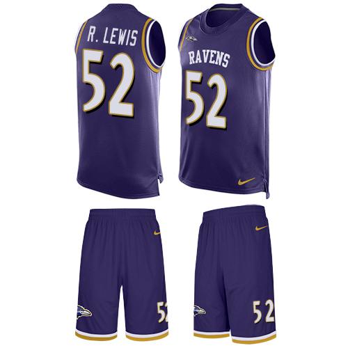 Nike Ravens #52 Ray Lewis Purple Team Color Men's Stitched NFL Limited Tank Top Suit Jersey Nike Ravens #52 Ray Lewis Purple Team Color Men's Stitched NFL Limited Tank Top Suit Jersey