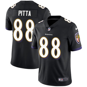 Nike Ravens #88 Dennis Pitta Black Alternate Youth Stitched NFL Vapor Untouchable Limited Jersey