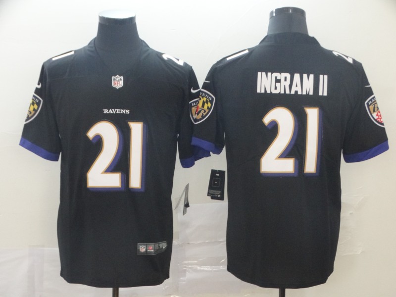 Nike Ravens 21 Mark Ingram II Black Alternate Vapor Untouchable Limited Jersey Nike Ravens 21 Mark Ingram II Black Alternate Vapor Untouchable Limited Jersey