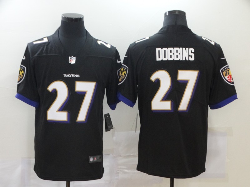 Nike Ravens 27 J.K. Dobbins Black Vapor Untouchable Limited Jersey Nike Ravens 27 J.K. Dobbins Black Vapor Untouchable Limited Jersey