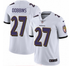 Nike Ravens 27 J K Dobbins White Men Stitched NFL Vapor Untouchable Limited Jersey Nike Ravens 27 J K Dobbins White Men Stitched NFL Vapor Untouchable Limited Jersey