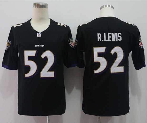 Nike Ravens 52 Ray Lewis Black Vapor Untouchable Player Limited Jersey Nike Ravens 52 Ray Lewis Black Vapor Untouchable Player Limited Jersey