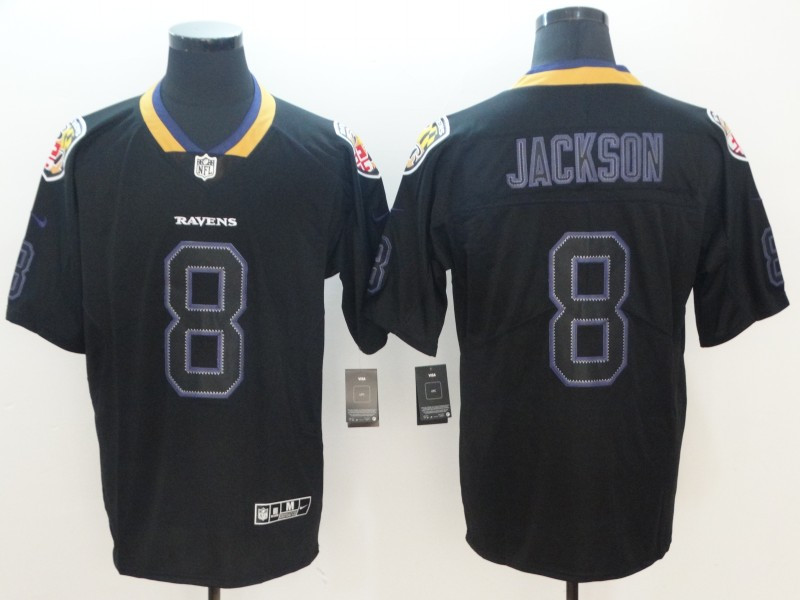 Nike Ravens 8 Lamar Jackson Black Shadow Legend Limited Jersey Nike Ravens 8 Lamar Jackson Black Shadow Legend Limited Jersey
