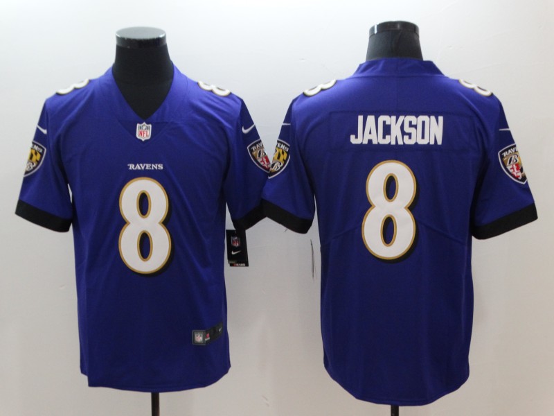 Nike Ravens 8 Lamar Jackson Purple Vapor Untouchable Limited Jersey Nike Ravens 8 Lamar Jackson Purple Vapor Untouchable Limited Jersey