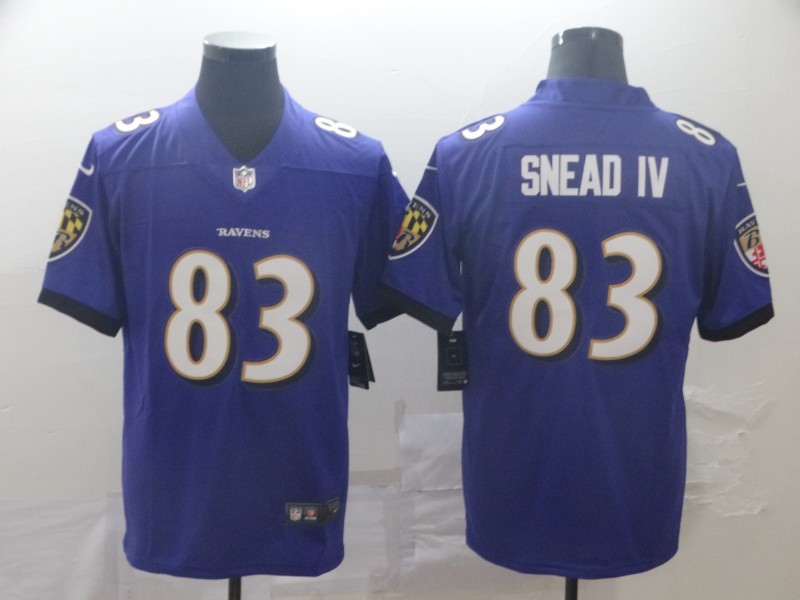 Nike Ravens 83 Willie Snead IV Purple Vapor Untouchable Limited Jersey Nike Ravens 83 Willie Snead IV Purple Vapor Untouchable Limited Jersey