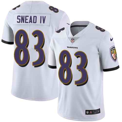 Nike Ravens 83 Willie Snead IV White Vapor Untouchable Limited Jersey Nike Ravens 83 Willie Snead IV White Vapor Untouchable Limited Jersey