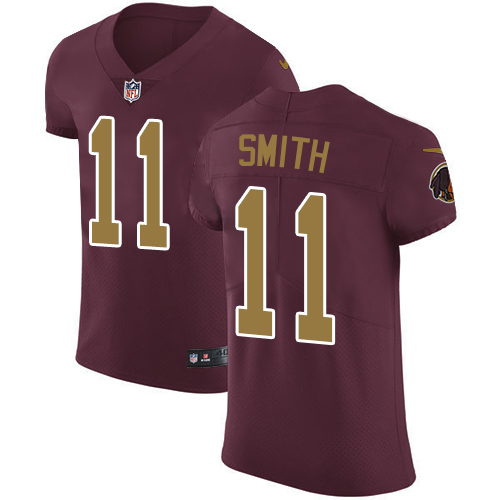 Nike Redskins #11 Alex Smith Burgundy Red Alternate Men's Stitched NFL Vapor Untouchable Elite Jersey Nike Redskins #11 Alex Smith Burgundy Red Alternate Men's Stitched NFL Vapor Untouchable Elite Jersey
