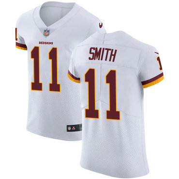 Nike Redskins #11 Alex Smith White Men's Stitched NFL Vapor Untouchable Elite Jersey Nike Redskins #11 Alex Smith White Men's Stitched NFL Vapor Untouchable Elite Jersey