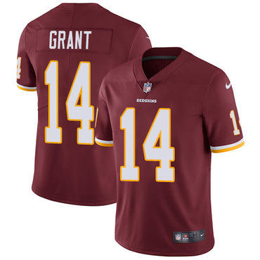 Nike Redskins #14 Ryan Grant Burgundy Red Team Color Men's Stitched NFL Vapor Untouchable Limited Jersey Nike Redskins #14 Ryan Grant Burgundy Red Team Color Men's Stitched NFL Vapor Untouchable Limited Jersey
