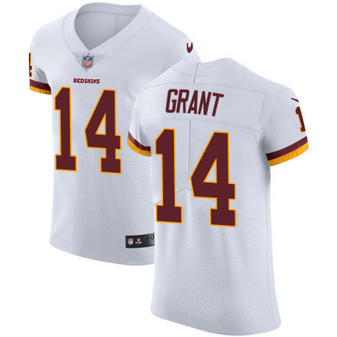 Nike Redskins #14 Ryan Grant White Men's Stitched NFL Vapor Untouchable Elite Jersey Nike Redskins #14 Ryan Grant White Men's Stitched NFL Vapor Untouchable Elite Jersey