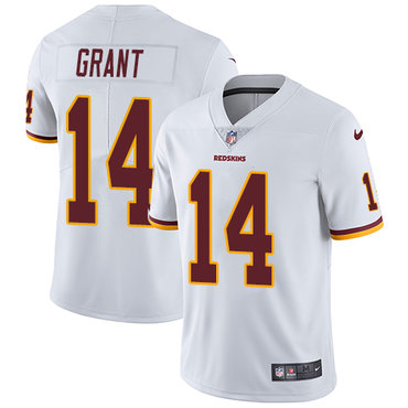 Nike Redskins #14 Ryan Grant White Men's Stitched NFL Vapor Untouchable Limited Jersey Nike Redskins #14 Ryan Grant White Men's Stitched NFL Vapor Untouchable Limited Jersey