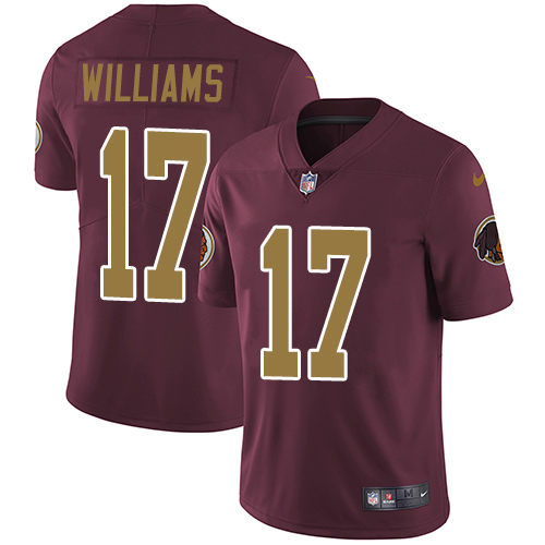 Nike Redskins #17 Doug Williams Burgundy Red Alternate Men's Stitched NFL Vapor Untouchable Limited Jersey Nike Redskins #17 Doug Williams Burgundy Red Alternate Men's Stitched NFL Vapor Untouchable Limited Jersey