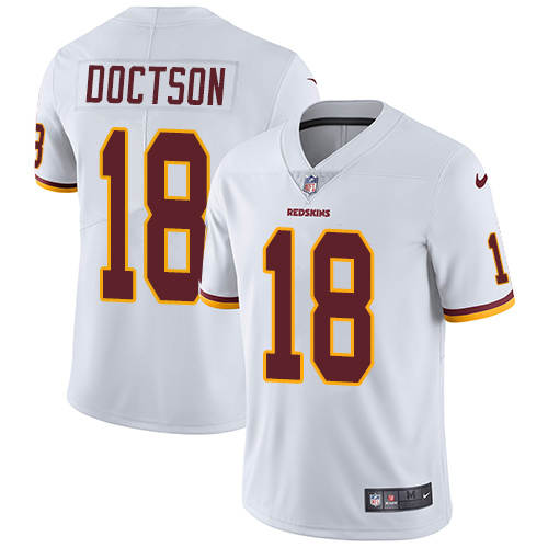 Nike Redskins #18 Josh Doctson White Men's Stitched NFL Vapor Untouchable Limited Jersey Nike Redskins #18 Josh Doctson White Men's Stitched NFL Vapor Untouchable Limited Jersey