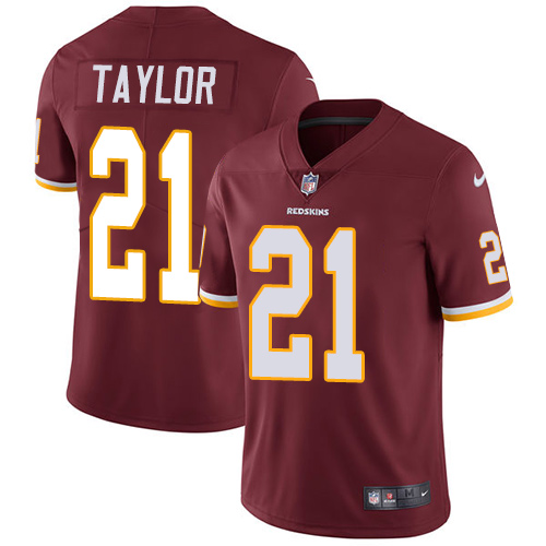 Nike Redskins #21 Sean Taylor Burgundy Red Team Color Men's Stitched NFL Vapor Untouchable Limited Jersey Nike Redskins #21 Sean Taylor Burgundy Red Team Color Men's Stitched NFL Vapor Untouchable Limited Jersey