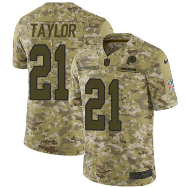 Nike Redskins #21 Sean Taylor Camo Men's Stitched NFL Limited 2018 Salute To Service Jersey Nike Redskins #21 Sean Taylor Camo Men's Stitched NFL Limited 2018 Salute To Service Jersey