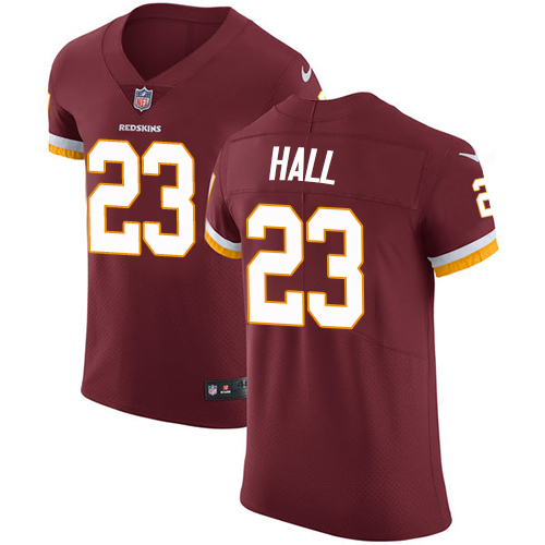 Nike Redskins #23 DeAngelo Hall Burgundy Red Team Color Men's Stitched NFL Vapor Untouchable Elite Jersey