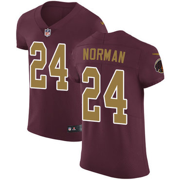 Nike Redskins #24 Josh Norman Burgundy Red Alternate Men's Stitched NFL Vapor Untouchable Elite Jersey Nike Redskins #24 Josh Norman Burgundy Red Alternate Men's Stitched NFL Vapor Untouchable Elite Jersey