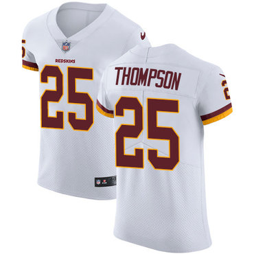 Nike Redskins #25 Chris Thompson White Men's Stitched NFL Vapor Untouchable Elite Jersey Nike Redskins #25 Chris Thompson White Men's Stitched NFL Vapor Untouchable Elite Jersey