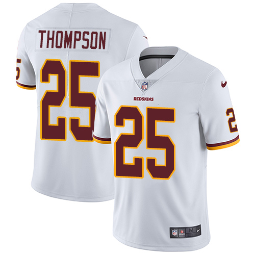 Nike Redskins #25 Chris Thompson White Men's Stitched NFL Vapor Untouchable Limited Jersey Nike Redskins #25 Chris Thompson White Men's Stitched NFL Vapor Untouchable Limited Jersey