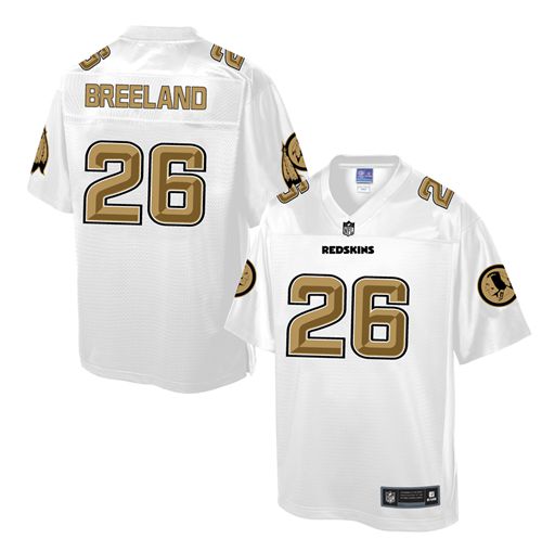 Nike Redskins #26 Bashaud Breeland White Men's NFL Pro Line Fashion Game Jersey Nike Redskins #26 Bashaud Breeland White Men's NFL Pro Line Fashion Game Jersey
