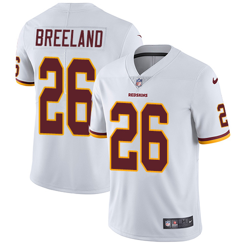 Nike Redskins #26 Bashaud Breeland White Men's Stitched NFL Vapor Untouchable Limited Jersey Nike Redskins #26 Bashaud Breeland White Men's Stitched NFL Vapor Untouchable Limited Jersey