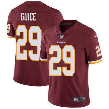 Nike Redskins #29 Derrius Guice Burgundy Red Team Color Men's Stitched NFL Vapor Untouchable Limited Jersey Nike Redskins #29 Derrius Guice Burgundy Red Team Color Men's Stitched NFL Vapor Untouchable Limited Jersey
