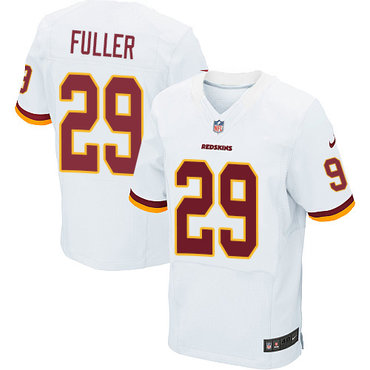 Nike Redskins #29 Kendall Fuller White Men's Stitched NFL Elite Jersey