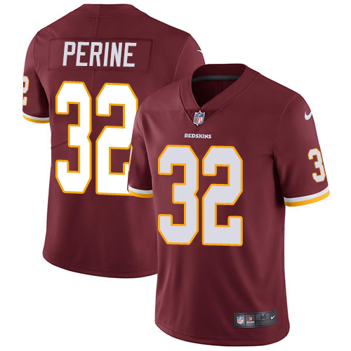 Nike Redskins #32 Samaje Perine Burgundy Red Alternate Youth Stitched NFL Vapor Untouchable Limited Jersey