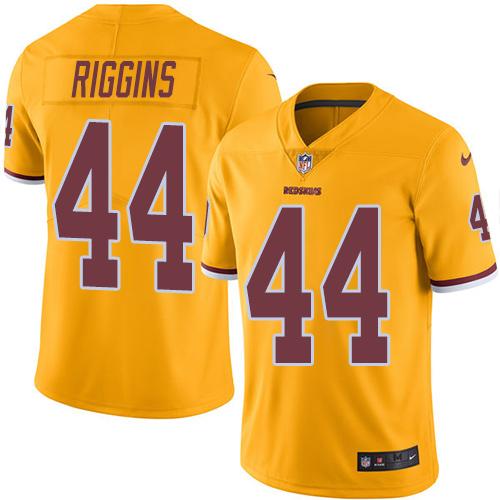 Nike Redskins #44 John Riggins Gold Men's Stitched NFL Limited Rush Jersey Nike Redskins #44 John Riggins Gold Men's Stitched NFL Limited Rush Jersey