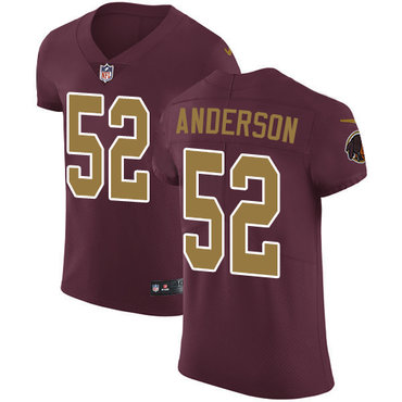 Nike Redskins #52 Ryan Anderson Burgundy Red Alternate Men's Stitched NFL Vapor Untouchable Elite Jersey Nike Redskins #52 Ryan Anderson Burgundy Red Alternate Men's Stitched NFL Vapor Untouchable Elite Jersey