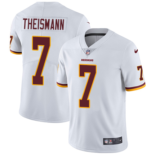 Nike Redskins #7 Joe Theismann White Men's Stitched NFL Vapor Untouchable Limited Jersey Nike Redskins #7 Joe Theismann White Men's Stitched NFL Vapor Untouchable Limited Jersey