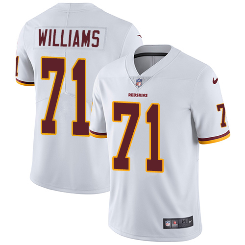 Nike Redskins #71 Trent Williams White Men's Stitched NFL Vapor Untouchable Limited Jersey Nike Redskins #71 Trent Williams White Men's Stitched NFL Vapor Untouchable Limited Jersey