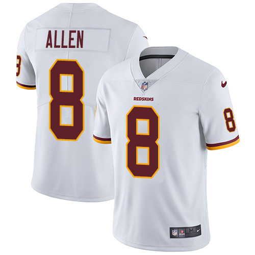 Nike Redskins #8 Kyle Allen White Men's Stitched NFL Vapor Untouchable Limited Jersey Nike Redskins #8 Kyle Allen White Men's Stitched NFL Vapor Untouchable Limited Jersey