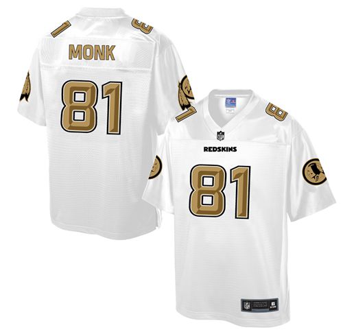 Nike Redskins #81 Art Monk White Men's NFL Pro Line Fashion Game Jersey Nike Redskins #81 Art Monk White Men's NFL Pro Line Fashion Game Jersey