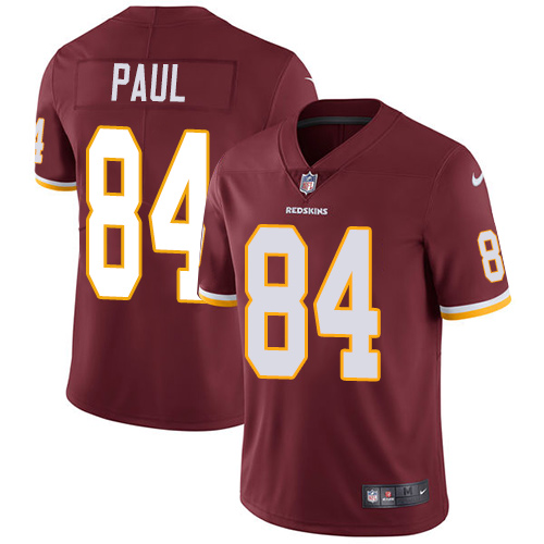 Nike Redskins #84 Niles Paul Burgundy Red Team Color Men's Stitched NFL Vapor Untouchable Limited Jersey Nike Redskins #84 Niles Paul Burgundy Red Team Color Men's Stitched NFL Vapor Untouchable Limited Jersey