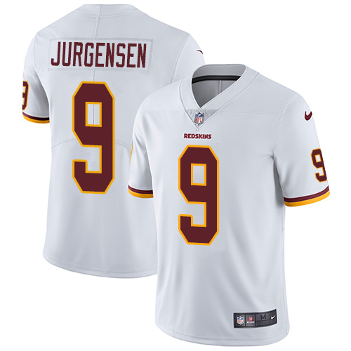 Nike Redskins #9 Sonny Jurgensen White Men's Stitched NFL Vapor Untouchable Limited Jersey Nike Redskins #9 Sonny Jurgensen White Men's Stitched NFL Vapor Untouchable Limited Jersey