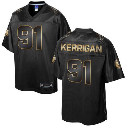 Nike Redskins #91 Ryan Kerrigan Pro Line Black Gold Collection Men's Stitched NFL Game Jersey Nike Redskins #91 Ryan Kerrigan Pro Line Black Gold Collection Men's Stitched NFL Game Jersey
