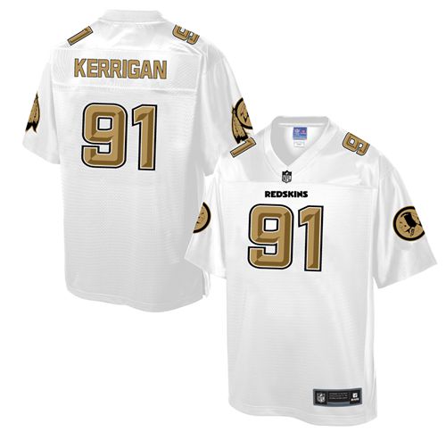 Nike Redskins #91 Ryan Kerrigan White Men's NFL Pro Line Fashion Game Jersey Nike Redskins #91 Ryan Kerrigan White Men's NFL Pro Line Fashion Game Jersey