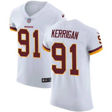 Nike Redskins #91 Ryan Kerrigan White Men's Stitched NFL Vapor Untouchable Elite Jersey Nike Redskins #91 Ryan Kerrigan White Men's Stitched NFL Vapor Untouchable Elite Jersey