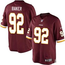 Nike Redskins #92 Chris Baker Burgundy Red Team Color Men's Stitched NFL Elite Jersey Nike Redskins #92 Chris Baker Burgundy Red Team Color Men's Stitched NFL Elite Jersey