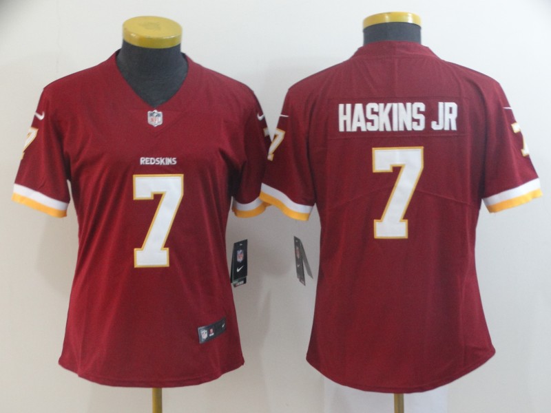 Nike Redskins 7 Dwayne Haskins Jr Burgundy Women Vapor Untouchable Limited Jersey Nike Redskins 7 Dwayne Haskins Jr Burgundy Women Vapor Untouchable Limited Jersey