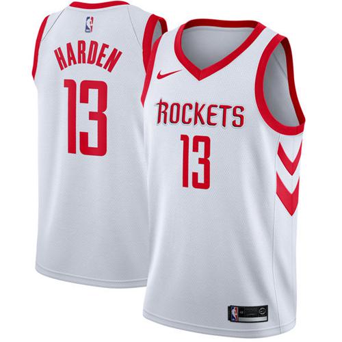 Nike Rockets #13 James Harden White Association Edition Youth NBA Swingman Jersey Nike Rockets #13 James Harden White Association Edition Youth NBA Swingman Jersey