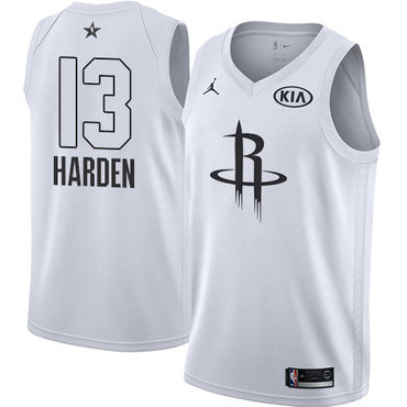 Nike Rockets #13 James Harden White Youth NBA Jordan Swingman 2018 All-Star Game Jersey Nike Rockets #13 James Harden White Youth NBA Jordan Swingman 2018 All-Star Game Jersey
