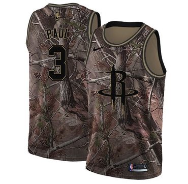 Nike Rockets #3 Chris Paul Camo Women's NBA Swingman Realtree Collection Jersey Nike Rockets #3 Chris Paul Camo Women's NBA Swingman Realtree Collection Jersey