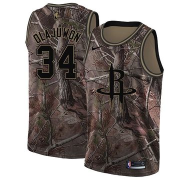 Nike Rockets #34 Hakeem Olajuwon Camo Youth NBA Swingman Realtree Collection Jersey Nike Rockets #34 Hakeem Olajuwon Camo Youth NBA Swingman Realtree Collection Jersey