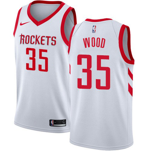 Nike Rockets #35 Christian Wood White NBA Swingman Association Edition Jersey Nike Rockets #35 Christian Wood White NBA Swingman Association Edition Jersey
