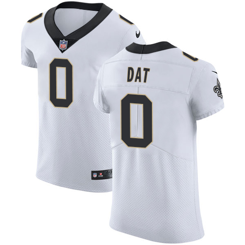 Nike Saints #0 Who Dat White Men's Stitched NFL Vapor Untouchable Elite Jersey Nike Saints #0 Who Dat White Men's Stitched NFL Vapor Untouchable Elite Jersey
