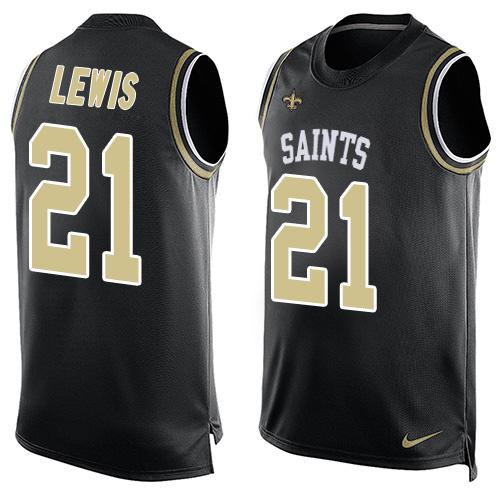 Nike Saints #21 Keenan Lewis Black Team Color Men's Stitched NFL Limited Tank Top Jersey Nike Saints #21 Keenan Lewis Black Team Color Men's Stitched NFL Limited Tank Top Jersey