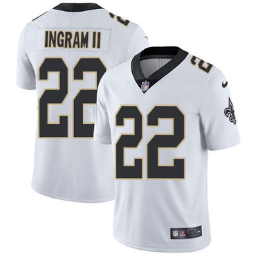 Nike Saints #22 Mark Ingram II White Stitched NFL Vapor Untouchable Limited Jersey Nike Saints #22 Mark Ingram II White Stitched NFL Vapor Untouchable Limited Jersey